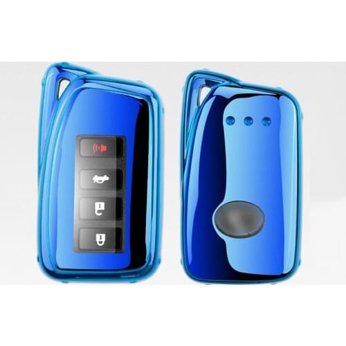 New Soft TPU Car Key Case Full Cover For Lexus NX GS RX IS ES GX LX RC 200 250 350 LS 450H 300H keychain keyring car Accessories