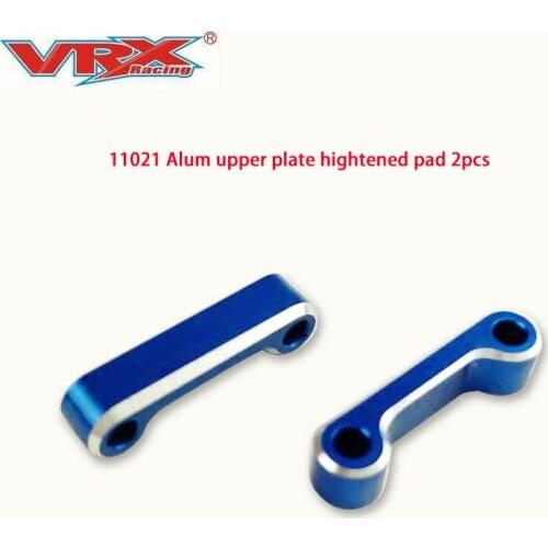 Upgrade rc car parts 11021 Alum Upper Plate hightened pad for VRX Racing 1/8 scale truck buggy RH817 RH818 cobra