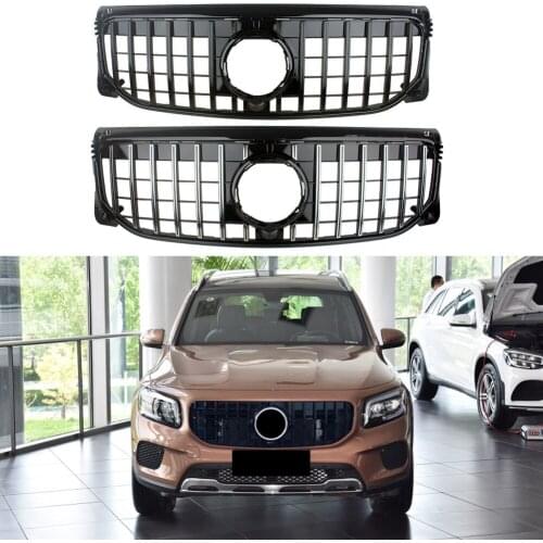 Front Bumper Racing Grill Billet Grille Cover For Mercedes-Benz X247 GLB-Class 2020 2021 General