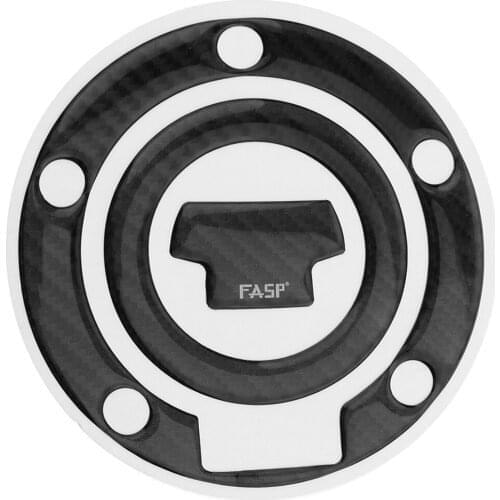 Fit For YZF R1 R6 FZ1 FZ6/R FZ8 FZS1 FJR1300 Motorcycle Carbon Fiber Gas Cap Cover Pad Fuel Tank Sticker Decal Protector
