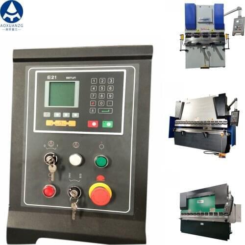 Easy optional Nanjing ESTUN E21 controller bending press brake machine tooling dies Stainless Steel