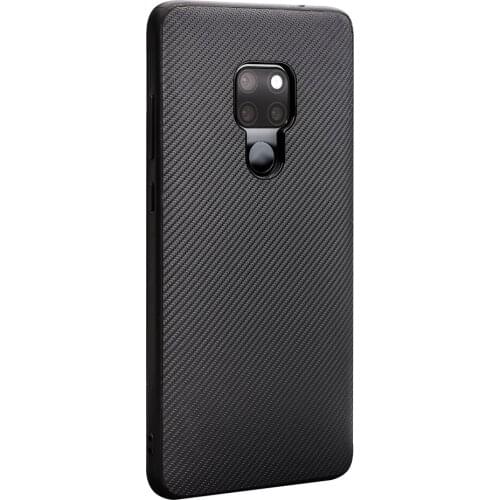 Qialino Ultra Thin Carbon Fibre Phone Cover For Huawei Mate20 Fibre Feeling Ultra Light Case For Huawei Mate20 Pro/20x