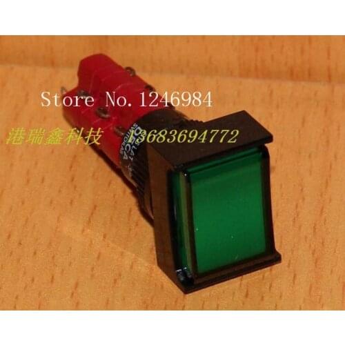 [SA]M16 with lock button switch DECA GREE Progressive Alliance rectangular three -way normally open normally closed button D16