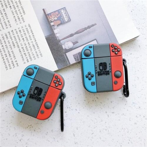 Silicone Case For Huawei FreeBuds 3 Cover For Switch Game Console Wireless Bluetooth Earphone Cartoon Shape Headset Case