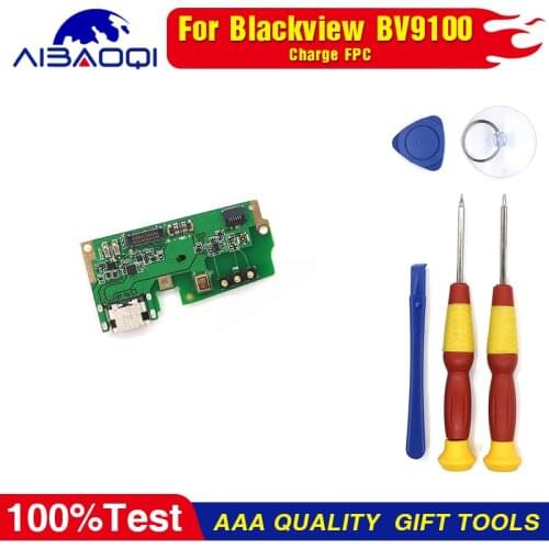 Usb Plug Charge Board for Blackview BV9100 Mobile Phone Flex Cables Charging Module Phone Mini USB Port Perfect Parts Free Tools