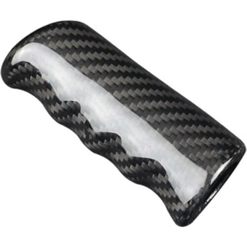Interior carbon fiber automobile handbrake cuff cover label For Mercedes Benz G-class w463 2000-2019