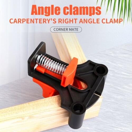 90 Degree Right Angle Clamp Fixing Clips Picture Frame Corner Clamp Woodworking Hand Tool furniture repaire photo reinforcement