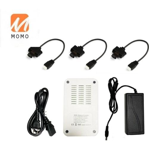 3-in-1 Smart Balance Battery Charger Adapter with 3Pcs Connected Cable for Hubsan Zino Pro/ Zino H117S Drone Accessories RC Part
