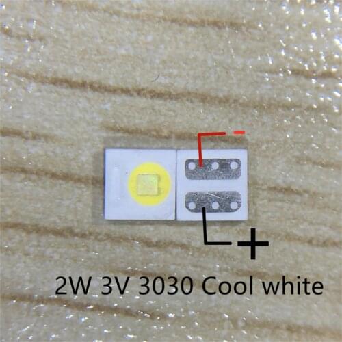 For FUNAI LED LCD Backlight TV Application EVERLIGHT LED Backlight Flip-Chip 2W 3V 3030 Cool white LCD Backlight for TV 1000PCS