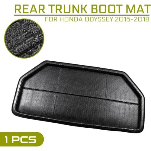 For Honda Odyssey 2015 2016 2017 2018 Car Floor Mat Carpet Rear Trunk Anti-mud Cover