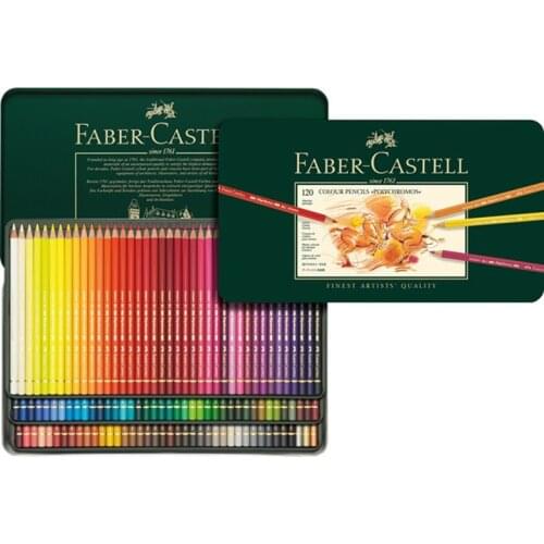 FABER CASTELL The Artist Series oily color pencil 12/24/36/60/120 color oil color lead tin green suit