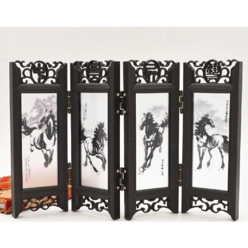 Handicrafts with Chinese characteristics, Zhang Da Qians landscape paintings, small screen ornaments #469