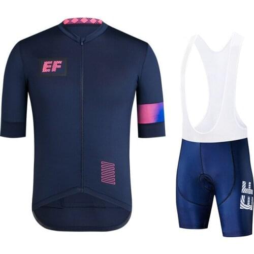 2021 Cycling Jersey Set Summer Men Maillot Ciclismo Hombre Short Sleeve Bike Clothing Bib Shorts Gel Breathable Pad MTB