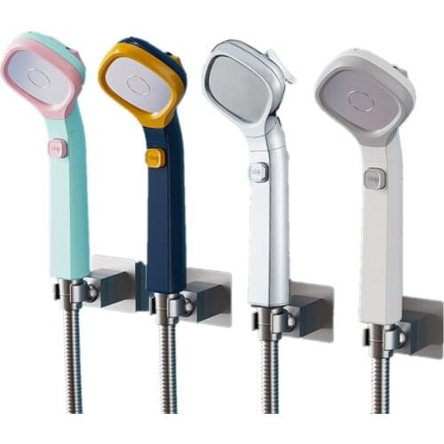 2CM Interface Pressure Rainfall Shower Head ABS Four-speed Handheld Faucet Watering Can Bathroom Replacement Accessories