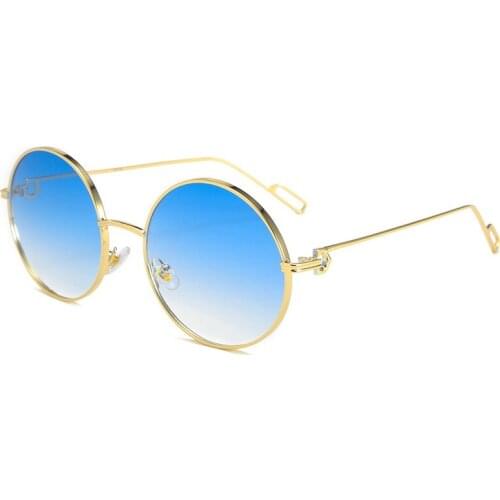 BEYONDSTAR 2020 New Vintage Steampunk Sunglasses Men Round Sunglasses Shades For Women Metal Frame Retro UV400 Eyewear G50222