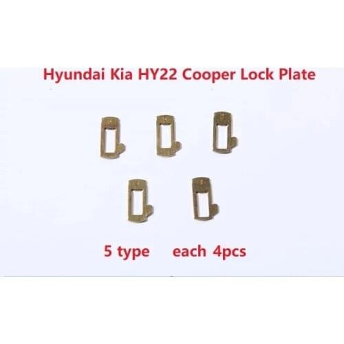 20pcs/lot HY22 Car Lock Reed Locking Repairing Work plate For HYUNDAI