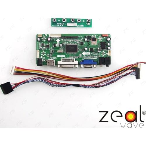 HDMI+DVI+VGA+AUDIO LCD Controller Board For 8.9" B089AW0 V0~3 1024*600