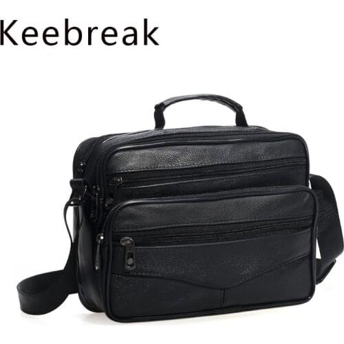 Genuine Leather Bags For Men Briefcase Shoulder Bag Business Cross Body Crossbody Handbags Borsello Uomo Tracolla Sacoche Homme