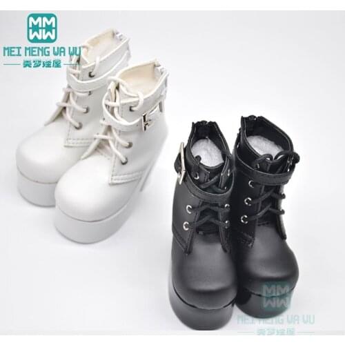 8*3.5cm BJD doll shoes fashion High heel Pointed leather shoes for 1/3 BJD SD10 SD13 doll accessories