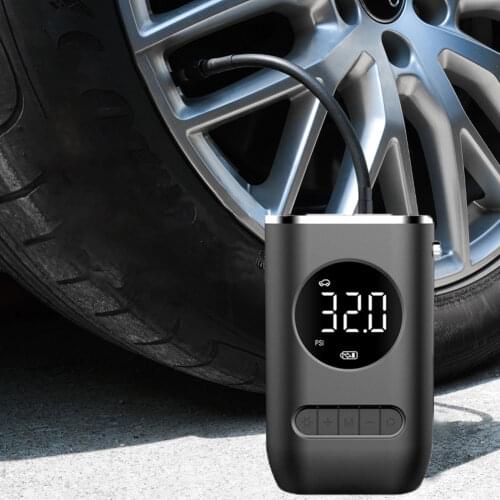 Car Electrical Air Pump Mini Portable Wireless Tire Inflatable Pump Inflator Air Compressor Pump for Car Motorcycle Bicycle Ball