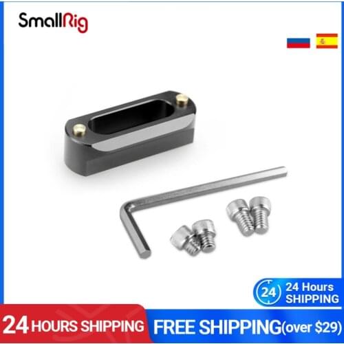 SmallRig Quick Release Safety Nato Rail (46mm) For RED Epic/Scarlet/Blackmagic Camera Cage/ Slide Handle Mount -1409