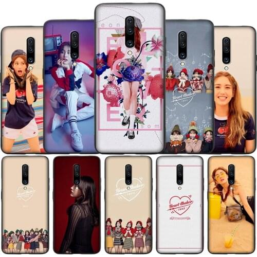 T108 Korean SOMI Heart Shaker Silicone Soft Case for OnePlus 7 7T Pro 6T 6 5T 5