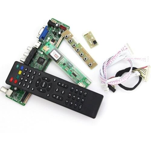 For LP171WP4(TL)(B1) LTN170X2-L02 T.VST59.03 LCD/LED Controller Driver Board (TV+HDMI+VGA+CVBS+USB) LVDS Reuse Laptop 1440x900