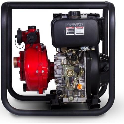 Europe hot sale 1.5 inch 2 inch 10hp high pressure diesel water pump on promotion