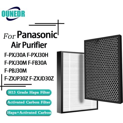 HEPA filter F-ZXJP30Z carbon filter F-ZXJD30Z for Panasonic F-PXJ30A F-PXJ30H F-PXJ30M F-FB30A F-PBJ30M air purifier