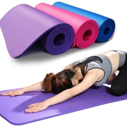 1830*610*6mm TPE Yoga Mat with Position Line Non Slip Carpet Mat For Beginner Environmental Fitness Gymnastics Mats