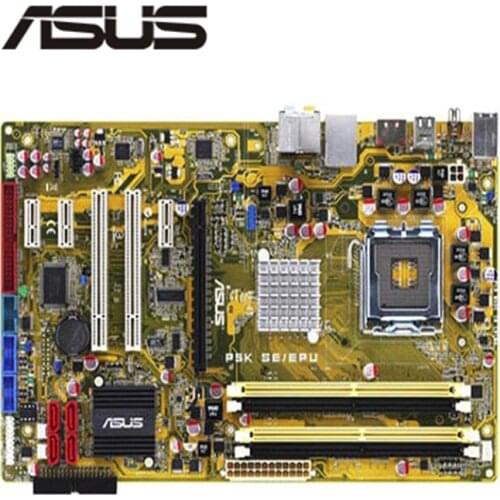 For Asus P5K SE/EPU Desktop Motherboard P35 Socket LGA 775 DDR2 Original Used Mainboard On Sale