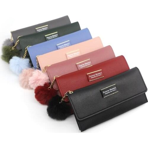 New Korean Style Womens Long Style Wit Zipper Wallet Simple Dark Plaid Clutch Womens Long Bag Wallet Wallet Coin Purse