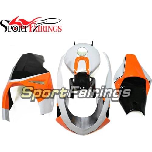 Fiberglass Racing Full Fairings For Honda CBR1000RR 2004 2005 CBR 1000 RR 04 05 Motorcycle Fairing Kit Orange White Black Carene