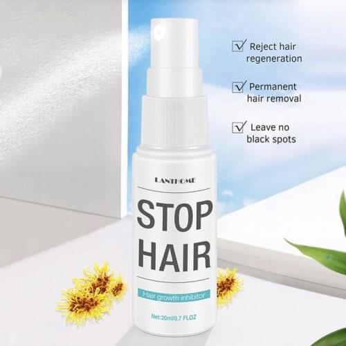 20ml Hair Removal Spray Professional Deep Cleaning Skincare Men Women Hair Removal Lotion for Home Use