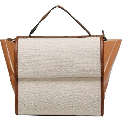 Modern Stylish Elegant Görünüşüyle Beige Women 'S Hand Bag