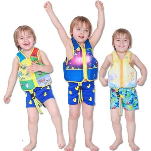 Outdoor Rafting Life Jacket For Children Adult Life Vest Swimming Snorkeling Wear Fishing Suit Professional Drifting Level Sui
