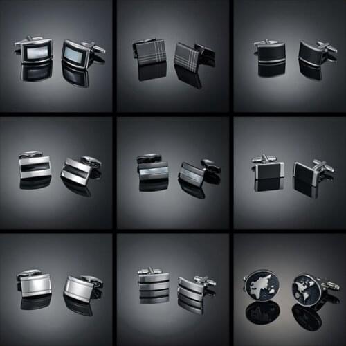 Light luxury shirt cufflink mens shirt cuff nail French animal button custom formal dress wedding bridegroom suit sleeve