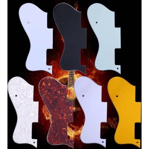 Universal Delicate Design Building Quality Material Black 3 Ply Pickguard Scratch Plate for Epiphone Jazz Electric Guitar