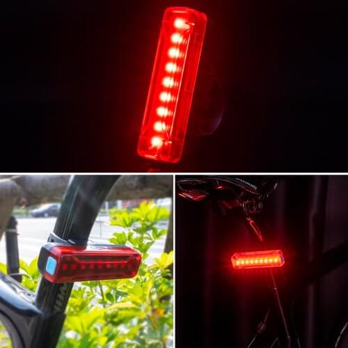 Cycling Light LED high brightness USB Rechargeable MTB Front Rear Tail Light Waterproof Safety Warning Light Bicycle Accessories