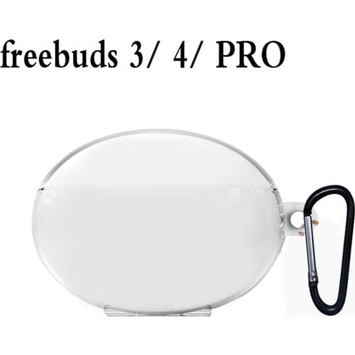 For huawei freebuds 4i 4 3 PRO Case Transparent Silicon Protect Hearphone Cover for freebuds4i Bluetooth Wireless Earphone Case