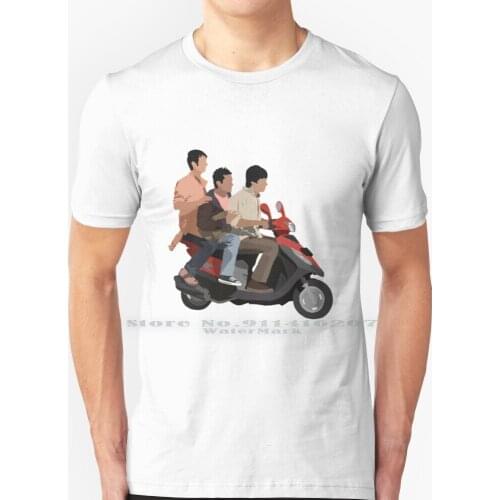 All Iz Well - 3 Idiots T Shirt 100% Pure Cotton Madhuri Dixit Salman Khan Shah Rukh Khan Shahid Kapoor Kajol Rani Mukherji Preit