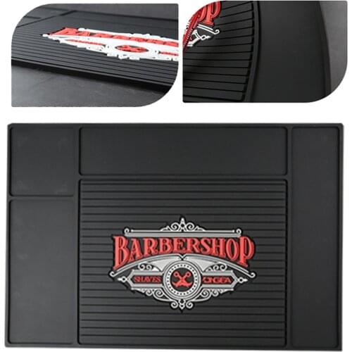Anti-Skid Pad For Barber Tools Barbershop Push-Shear Scissores Mat Hair Blow Dryer Combl Clip Display Pad Barbershop Accessories