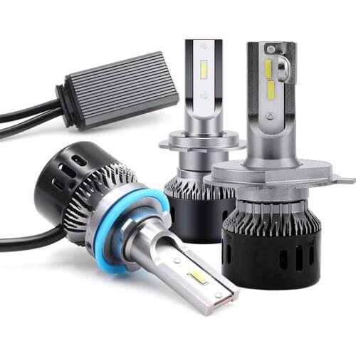 Niscarda 2019 NEW 2X 6000K H4 LED H7 H11 H8 H1 H3 W1 12-24V Car Headlight Bulbs 60W 9800LM 9005 9006 Car Headlamp Auto LED Light