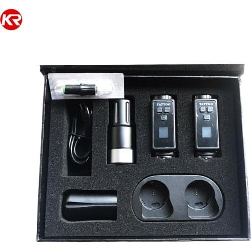 New Original Wireless Tattoo Machine Battery Pen Power Pack Portable Strong Swiss Coreless Motor Rotary Machine Gun Kit Tattoo