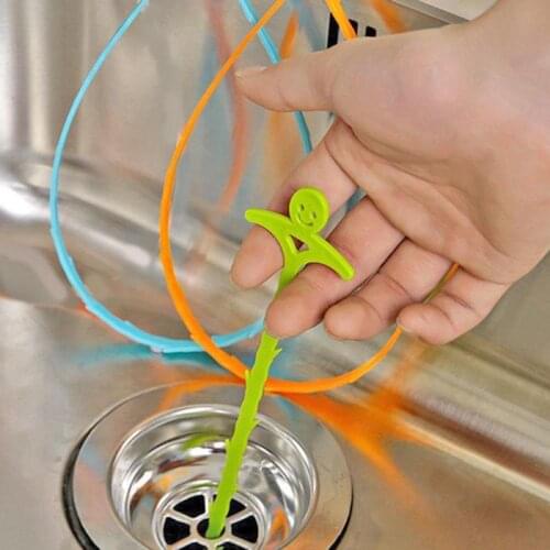 Bathroom Sink Pipe Drain Cleaner Hair Sewer Filter Drain Cleaners Kitchen Sink Filter Strainer Anti Clogging Removal Clog Tools