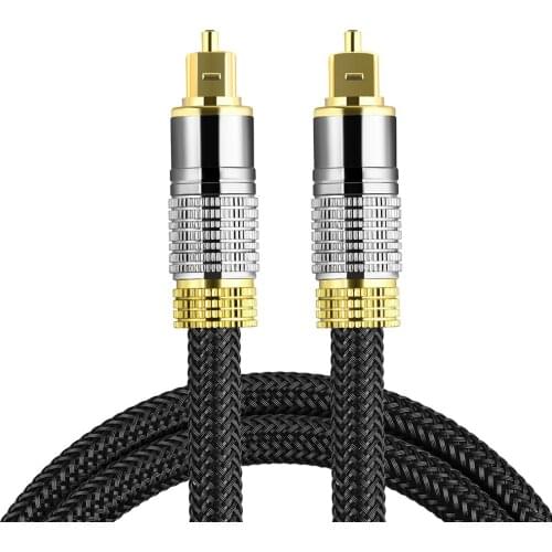Y4UE Hifi Optical Audio- Cable Digital Spdif Coaxia Speaker Cable for Guitar TV Box