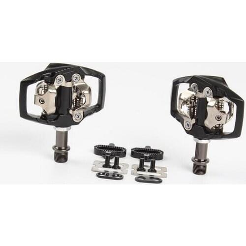 PD-M8000 M8020 Self-Locking SPD Pedals MTB Components Using for Bicycle Racing Mountain Bike Parts Lock Pedal with Buckle