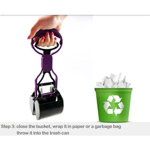 Dog Poop Scoop Dog Paddle Dog Shovel Poop Pickup Toilet Hygiene Accessory Dog Pickup Clip Cleaning Shovels Handle Clean Scooper