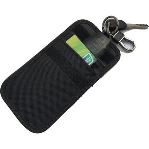 Signal Blocking Bag Car Fob Signal Blocker Case Shielding Pouch Wallet Case Signal Blocking Bag For ID Card Car Key 2018 New