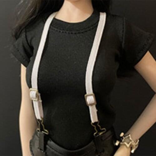 1/6 Female Clothes shorts & T-shirt Lace Stockings Suit CJG-W019 Fit 12" Female TBL UD Body